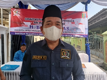 Budiman AS Apresiasi Kinerja Pemprov Lampung