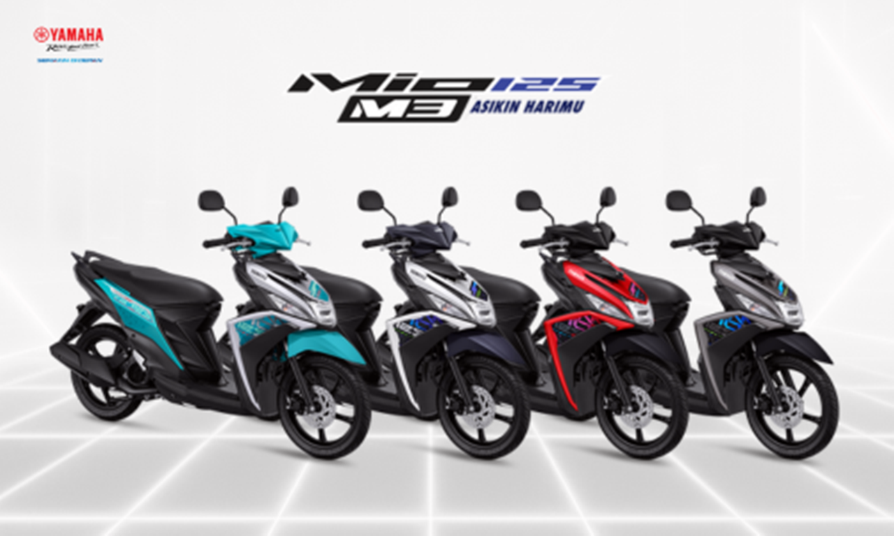 Skutik Legendaris Yamaha Mio M3 Punya 4 Warna Baru, Harga Cuma Rp 18 Jutaan