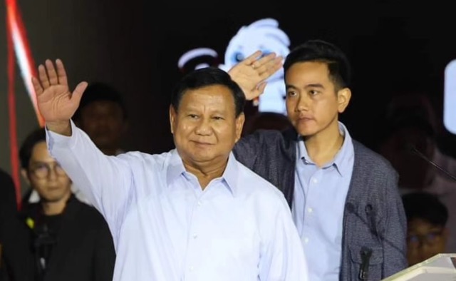 Prabowo-Gibran Unggul Sementara 59,09 Persen Hasil Quick Count Litbang Kompas