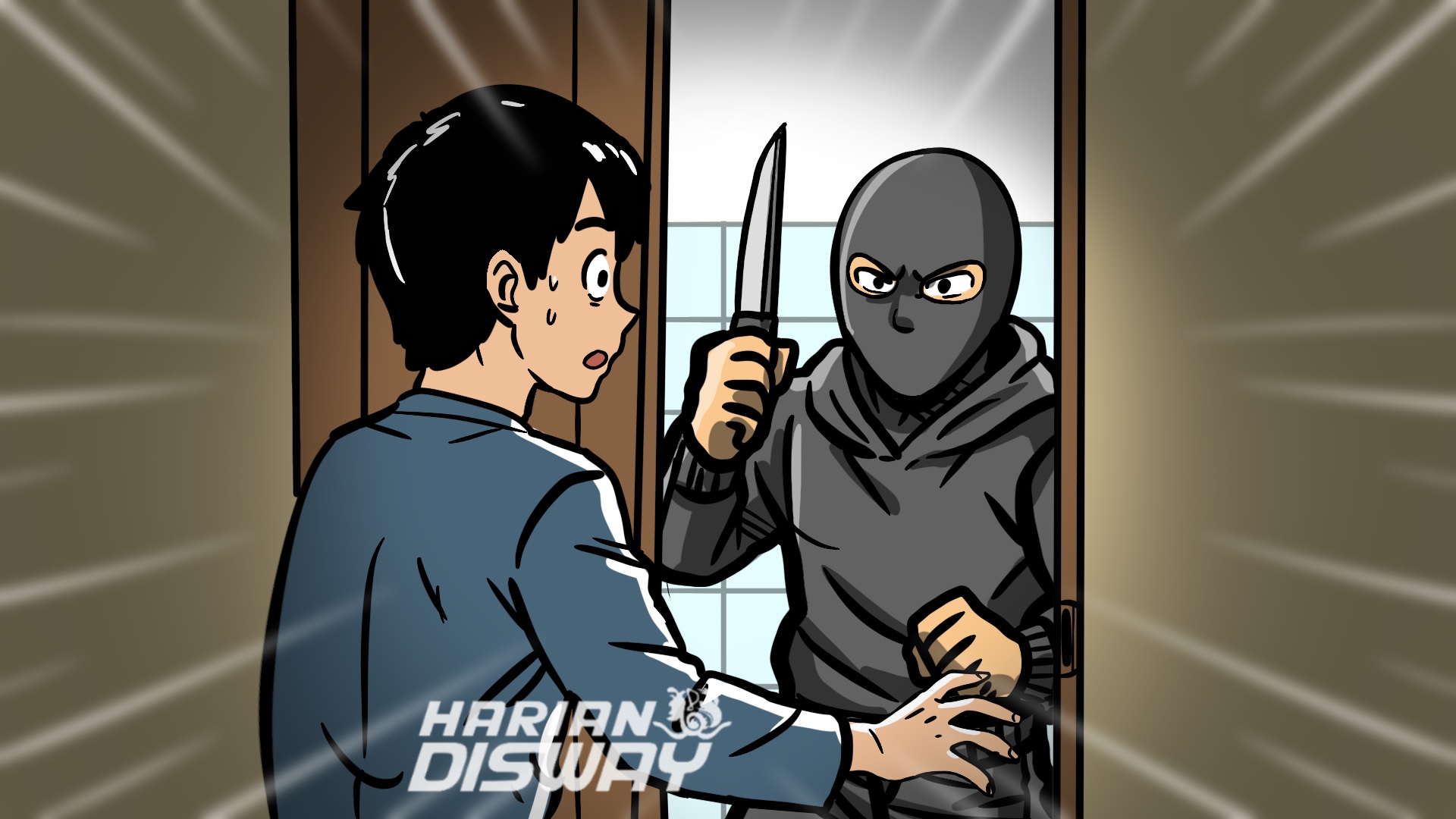 Pegawai Toko HP di Bandung Dibantai Perampok: Mereka Kepergok di Toilet