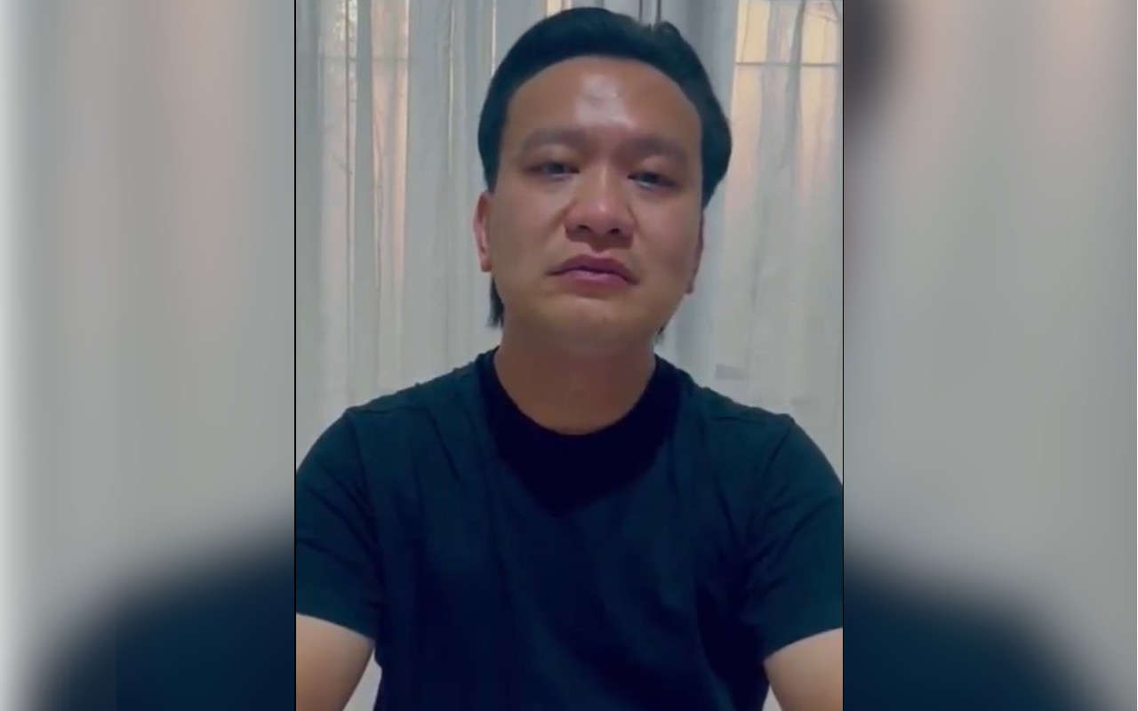 Ivan Sugianto Nangis Sesenggukan Ngaku Siap Serahkan Diri ke Polisi Usai Suruh Siswa Menggonggong