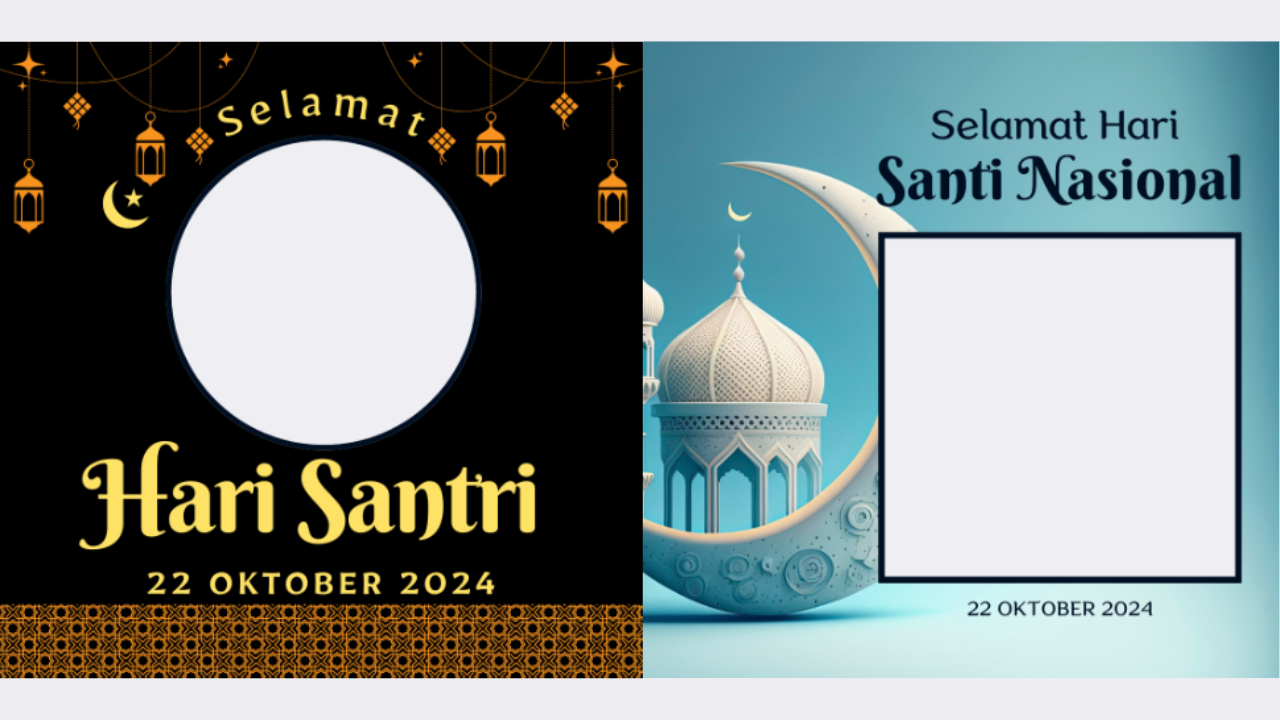 40 Twibbon Hari Santri 2024 Lengkap Ucapannya, Yuk Share di Medsos!