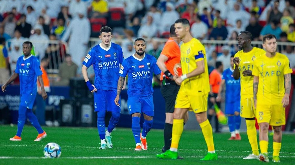 Al Hilal vs Al Nassr 2-1: Emosi, Ronaldo Dapat Kartu Merah