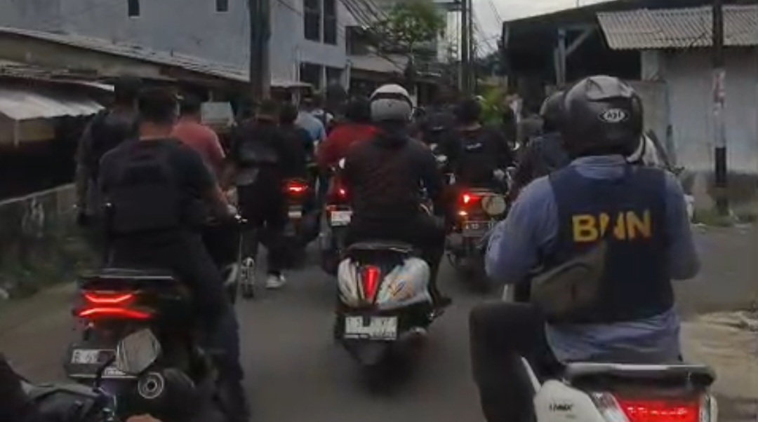 BNN Gerebek Kampung Ambon, Puluhan Orang Kena Ciduk