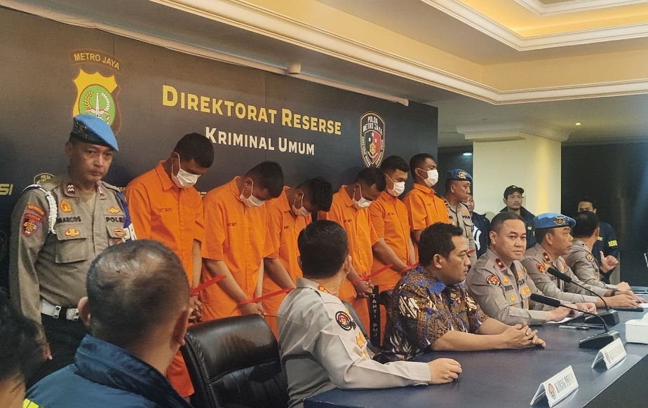 6 Tersangka Pengeroyokan Matel di Kalibata Ternyata Anggota Yanma Mabes Polri