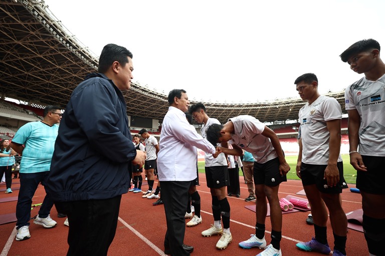 Ketum PSSI: Tak Banyak Figur yang Murni Ingin Majukan Sepakbola Seperti Prabowo