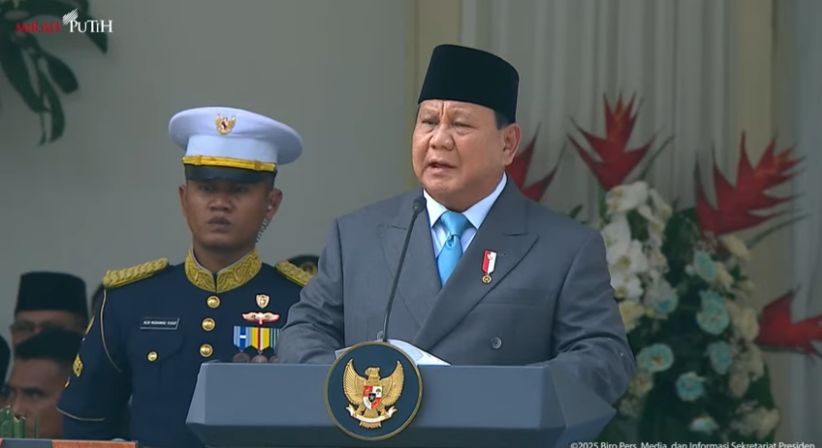 Pimpin Upacara Hari Pancasila, Prabowo Ancam Pihak-Pihak Yang 'Mempermainkan' Negara