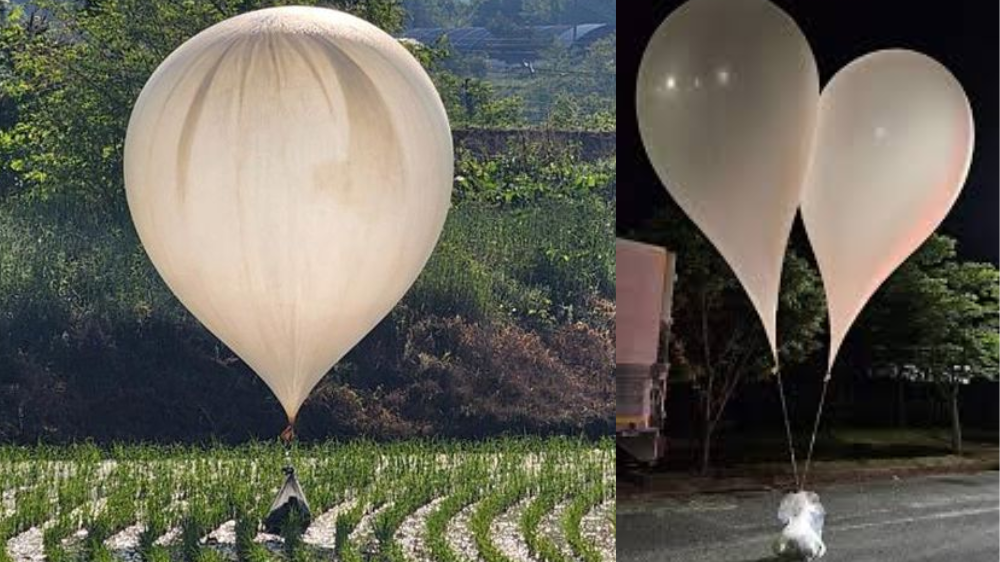 Korut Kembali Kirim Balon Sampah ke Korsel, Ternyata Isinya Kotoran Manusia dan Pakaian Sumbangan