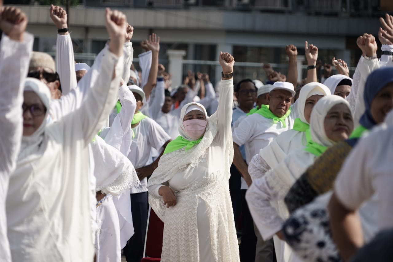 Kemenag Luncurkan  Senam Ala Jamaah Haji Indonesia, Gerakannya Low Impact Aman bagi Lansia