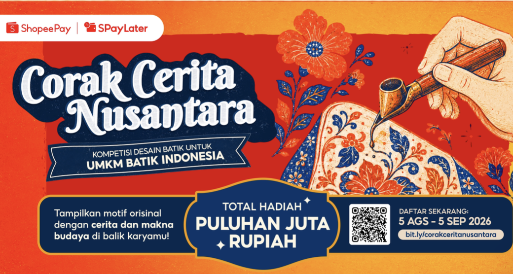 ShopeePay & SPayLater Gelar Kompetisi Desain Batik Nusantara untuk UMKM