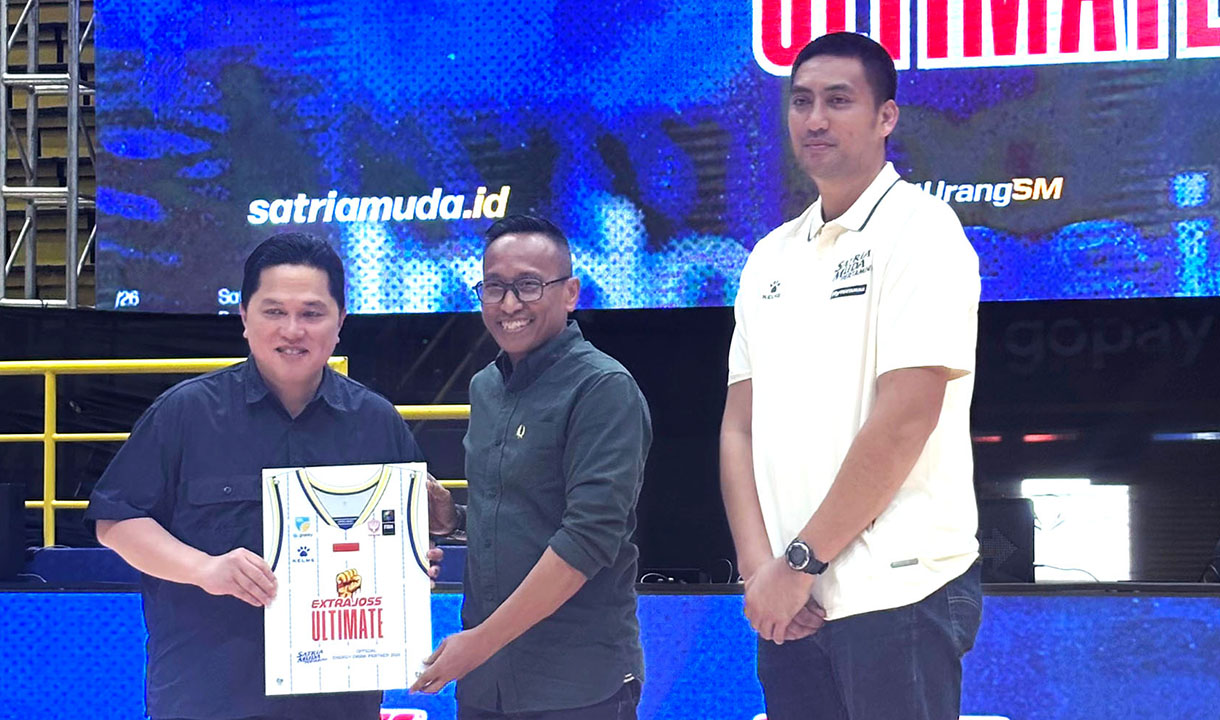 Kolaborasi Perdana di Basket Indonesia: Extrajoss Ultimate Dukung Satria Muda Bandung di Musim Baru