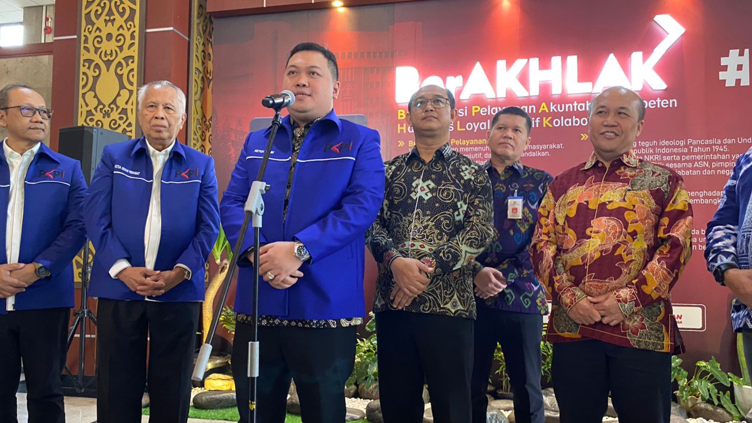 Ketum PKPI Sebut Organisasinya ‘Anak Kandung’ Kemenkum Pada Inagurasi Angkatan Pertama 2025