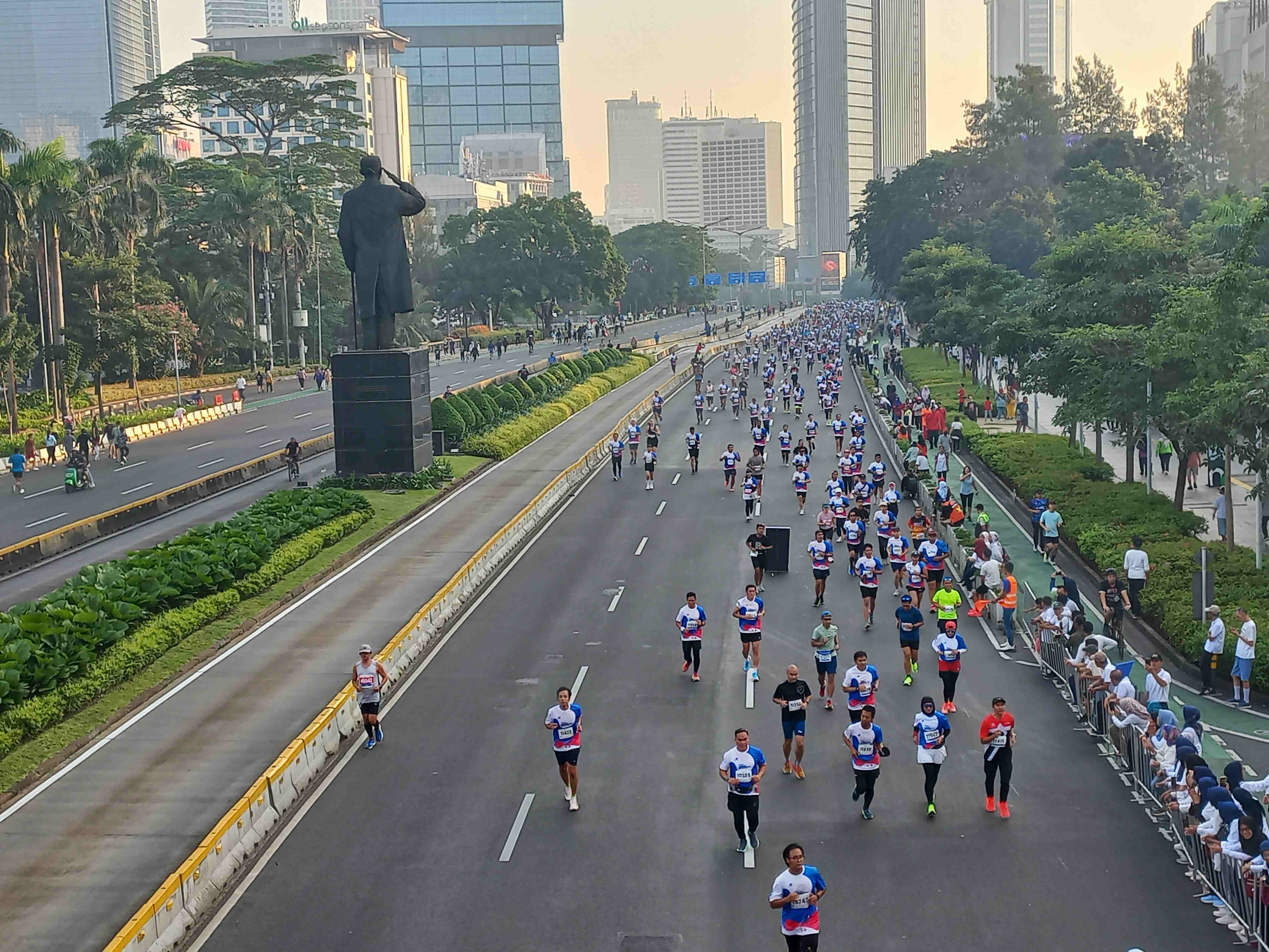 Pemprov DKI Gelar Jakarta International Marathon 2024, CFD Hari Ini Ditiadakan