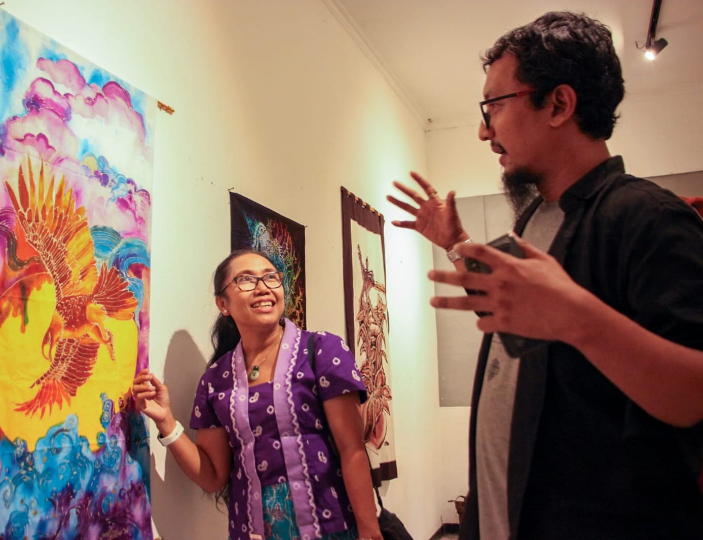 Pameran Lukisan ArtKroobatik, Sajikan Karya Seni Rupa dengan Teknik Membatik