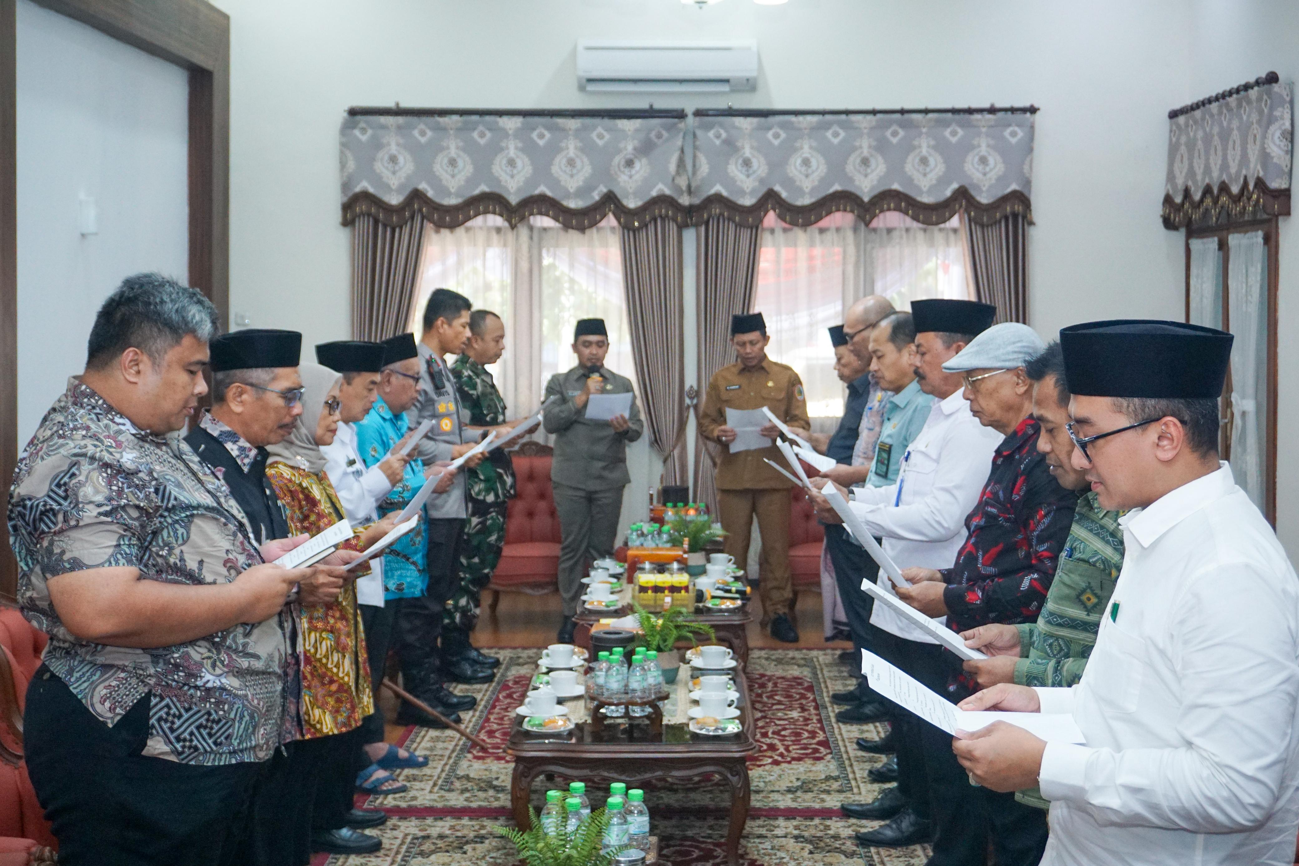 Wali Kota Pasuruan Deklarasikan 'Jogo Kota Pasuruan'