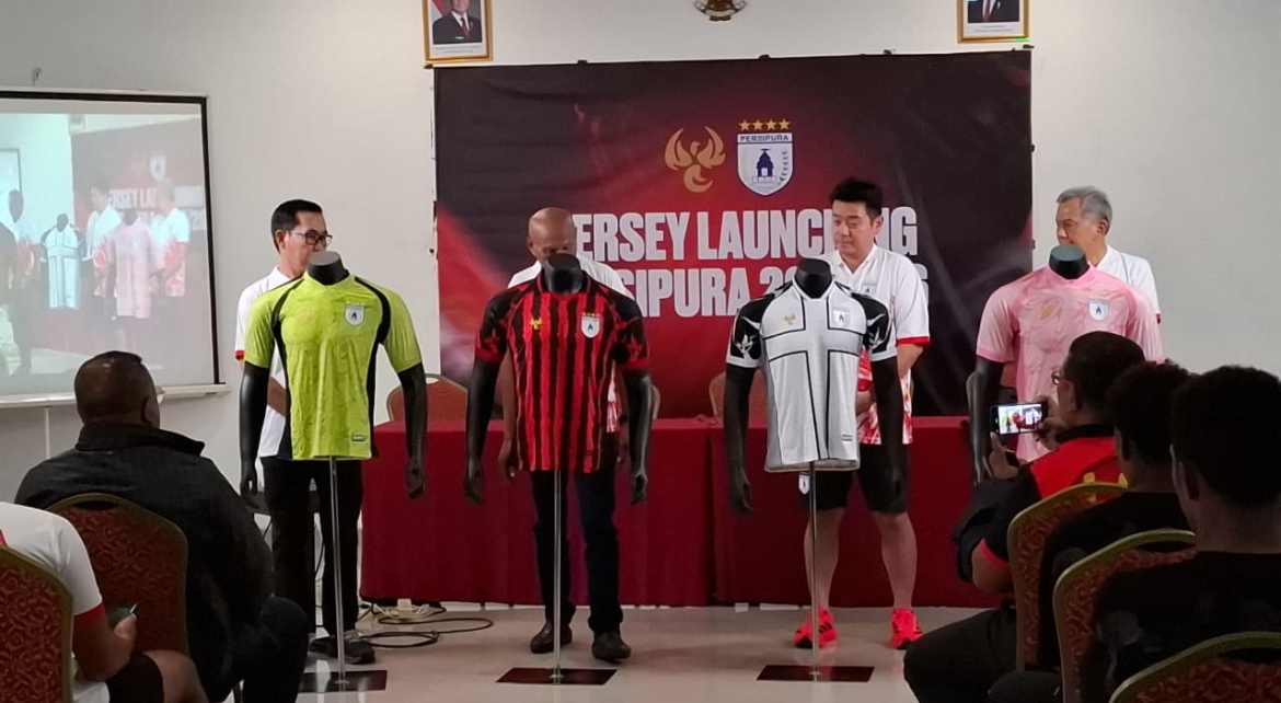 Jersey Baru Persipura Diperkenalkan, Bawa Semangat dan Budaya Papua