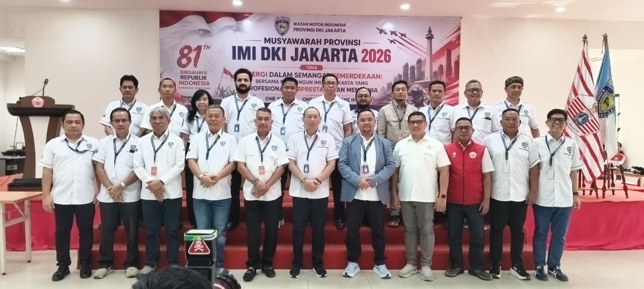 Rudi Bratanusa Eka Terpilih Pimpin IMI DKI Jakarta Periode 2026–2030