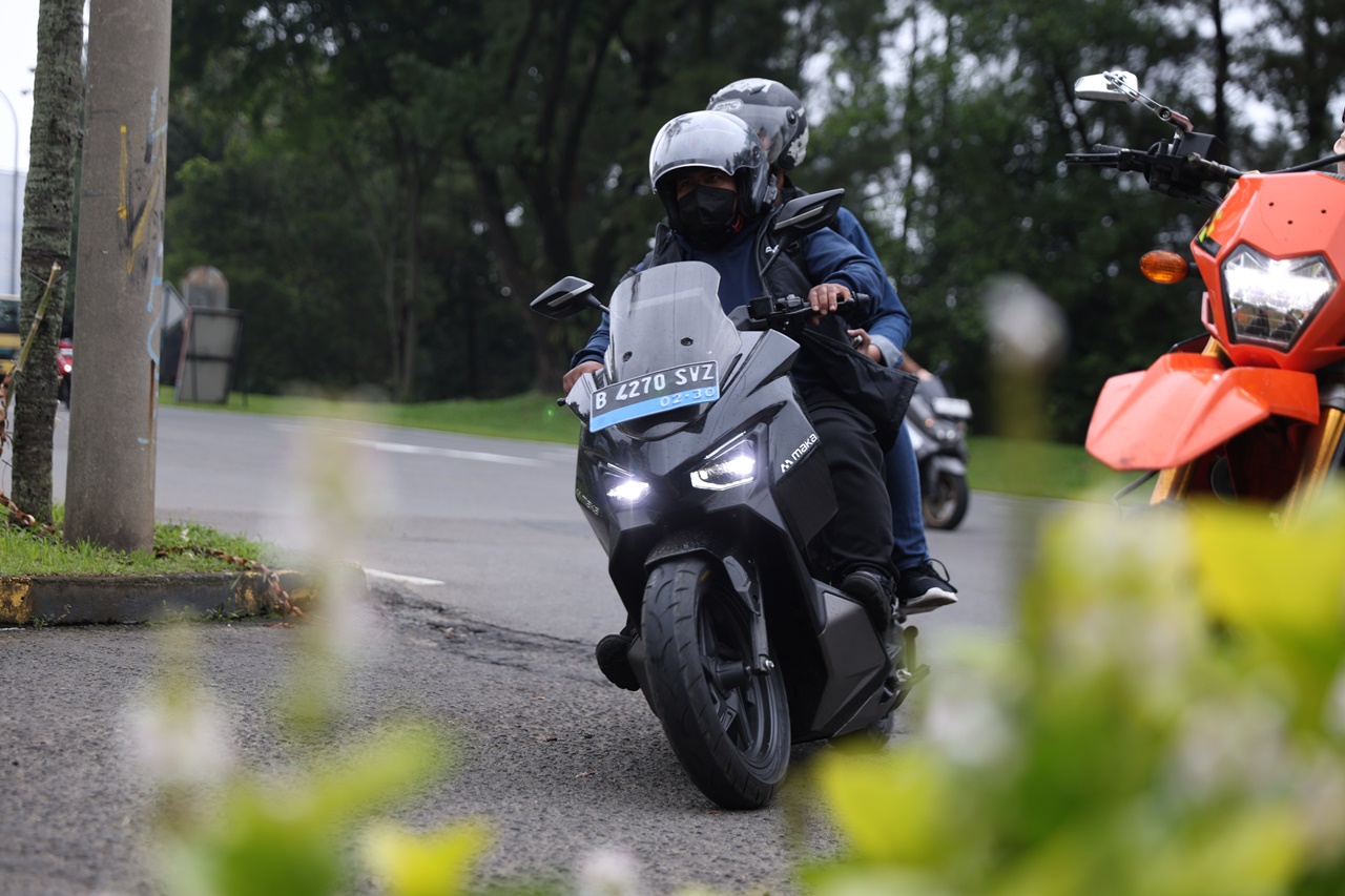 Touring Perdana MAKA Cavalry, Taklukan Banyak Tanjakan di Jalur Bogor