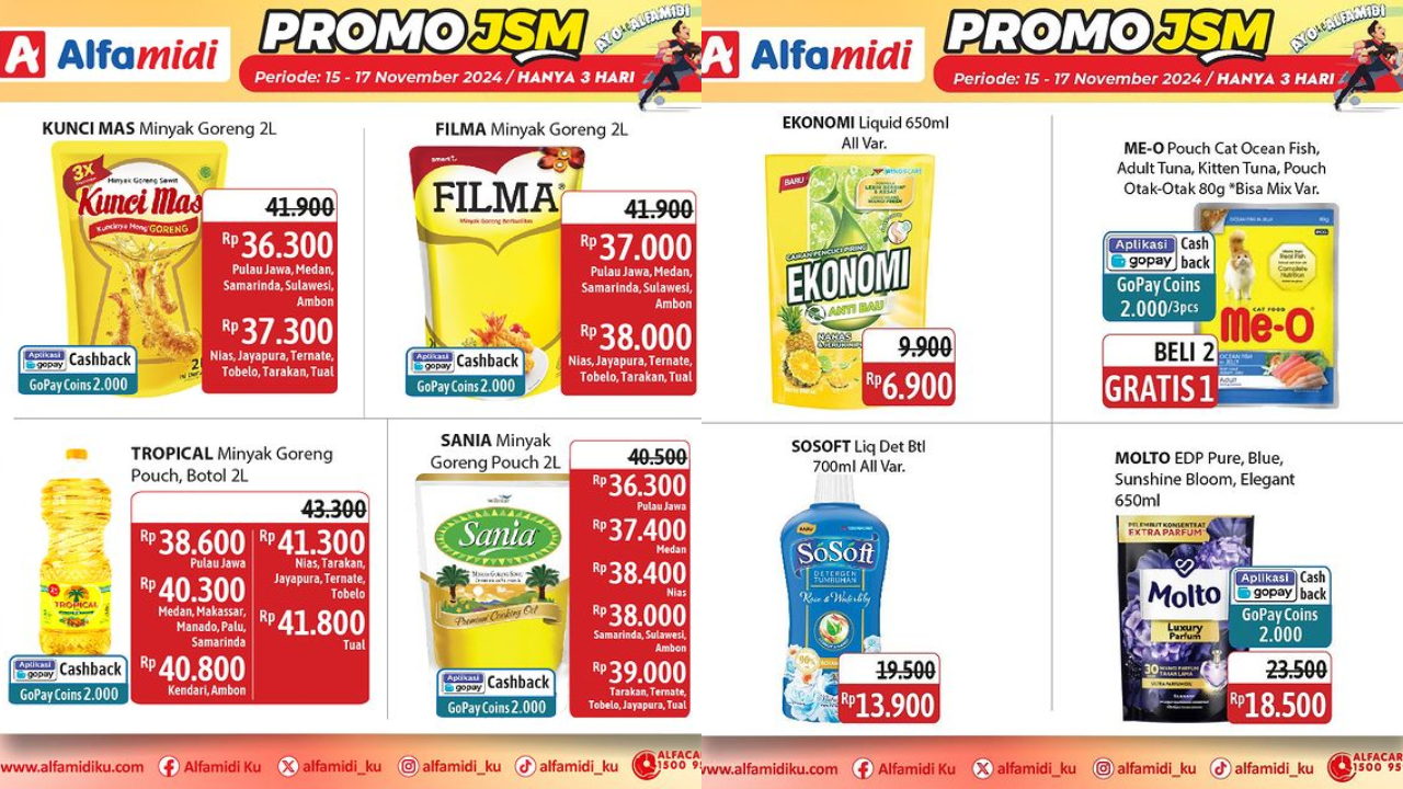 Katalog Promo JSM Alfamidi 15-17 November 2024, Sabun Cuci Piring Rp6 Ribuan