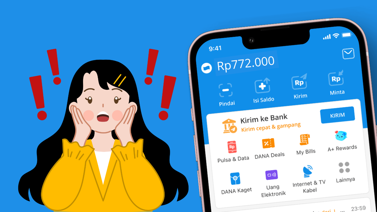 ASYIK! Nomor HP Kamu Dapat Transferan Saldo DANA Gratis Rp772.000 dari DANA Kaget Malam ini 1 Mei 2025