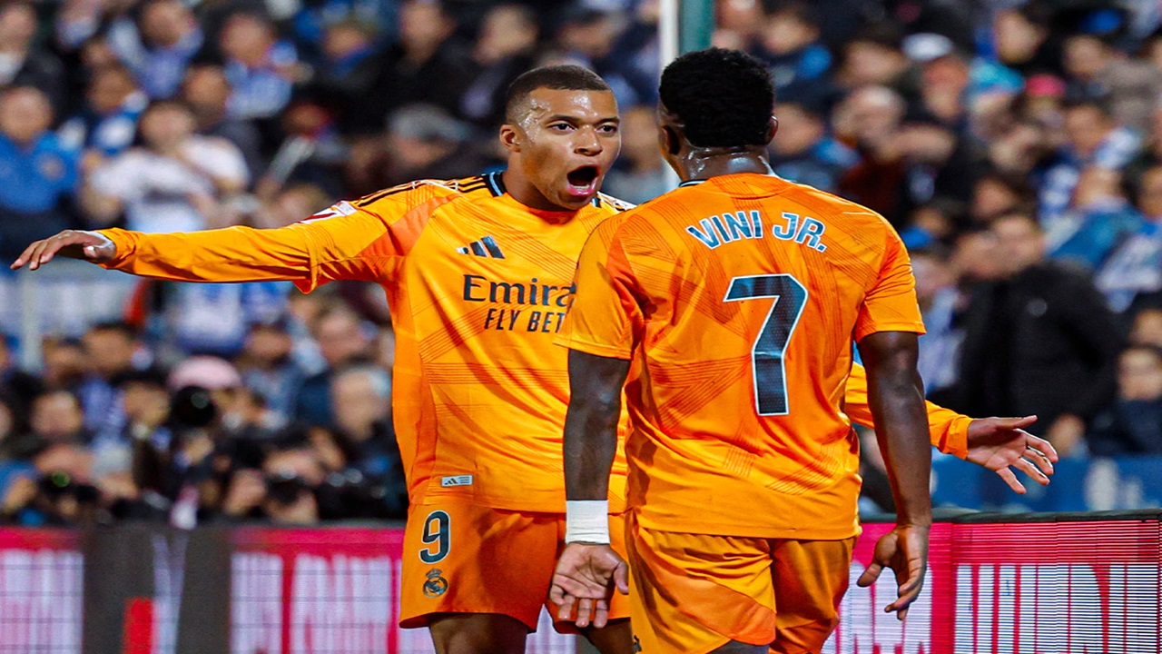 Hasil LaLiga Spanyol: Kylian Mbappe Nyekor, Real Madrid Bantai Tuan Rumah Leganes 3 Gol