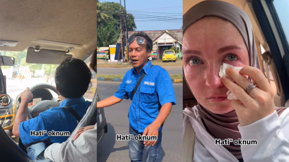 Viral Selebgram Asal Rusia Nangis usai Diturunkan oleh Driver Taksi Online, Begini Kronologinya