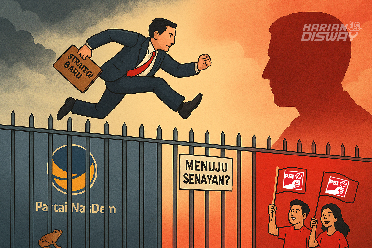 Politikus Loncat Pagar