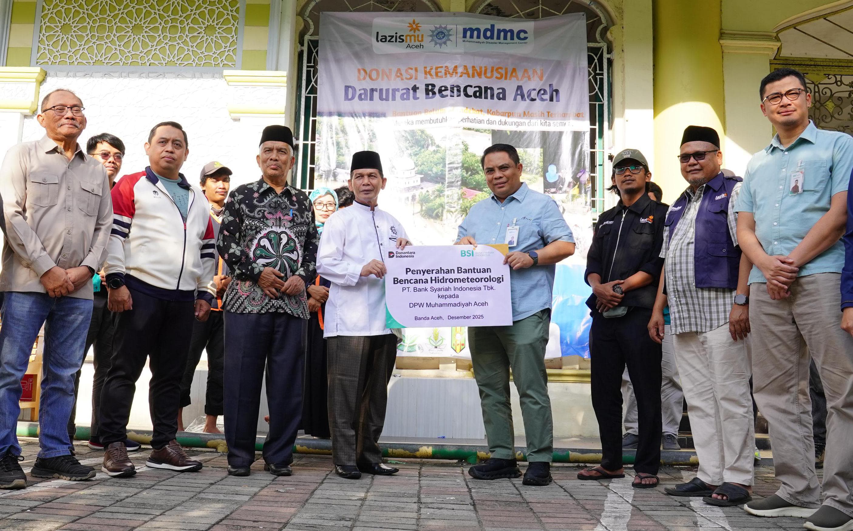 BSI Gandeng Muhammadiyah, Percepat Penyaluran Bantuan untuk Korban Bencana di Aceh