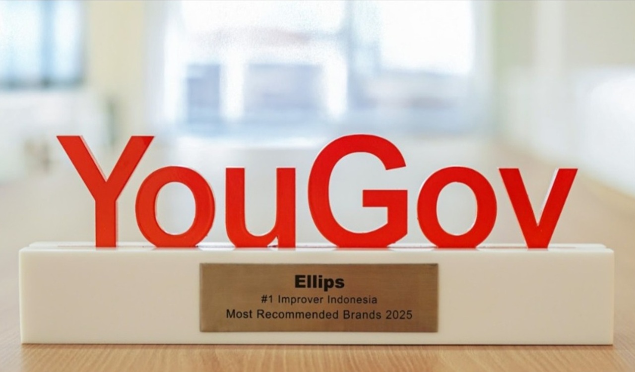 Ellips Sukses Raih Penghargaan YouGov Most Improved Brand 2025 di Indonesia