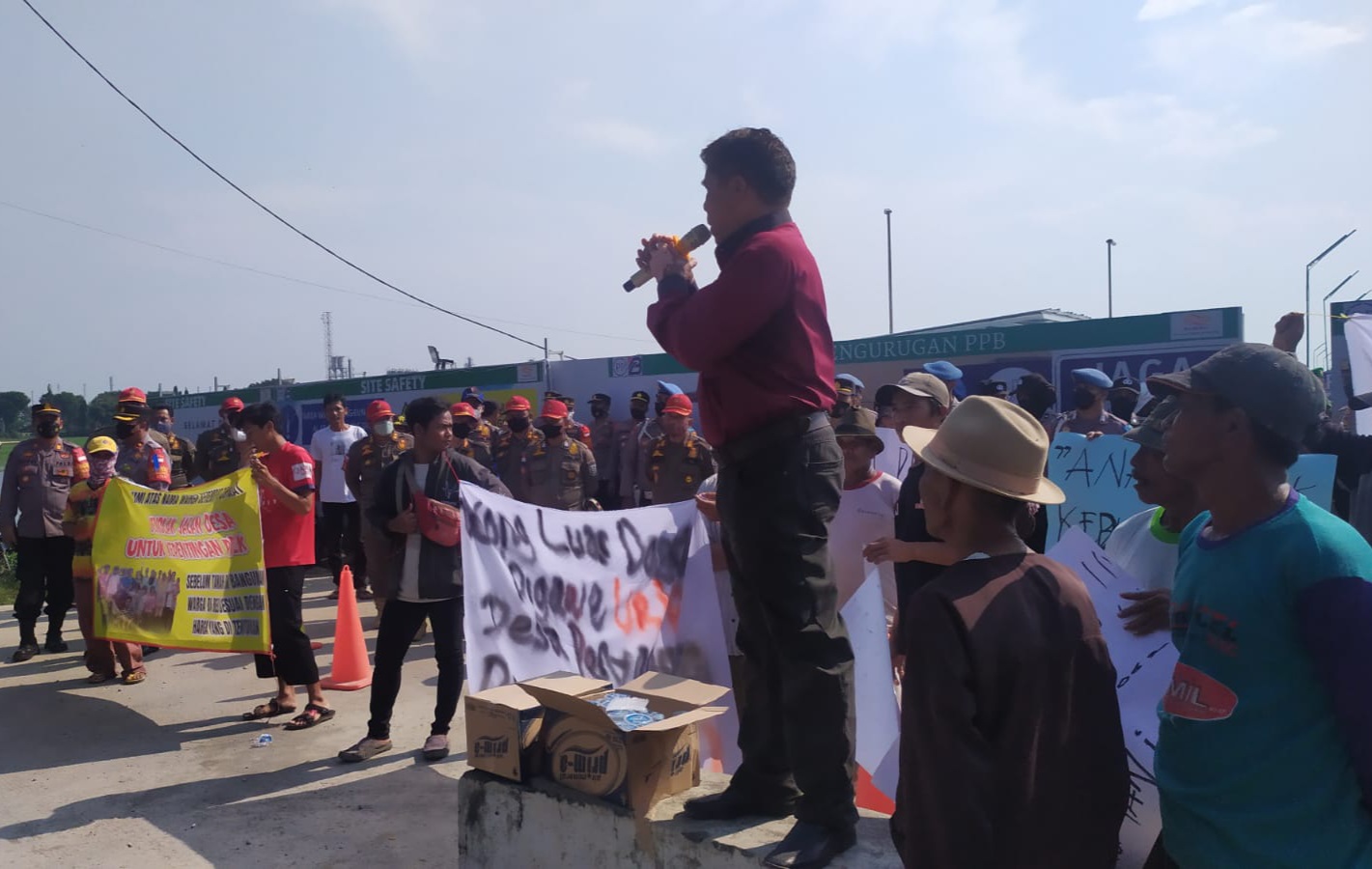Akses Masuk Proyek Ditutup, Polytama Propindo Harus Bertanggungjawab