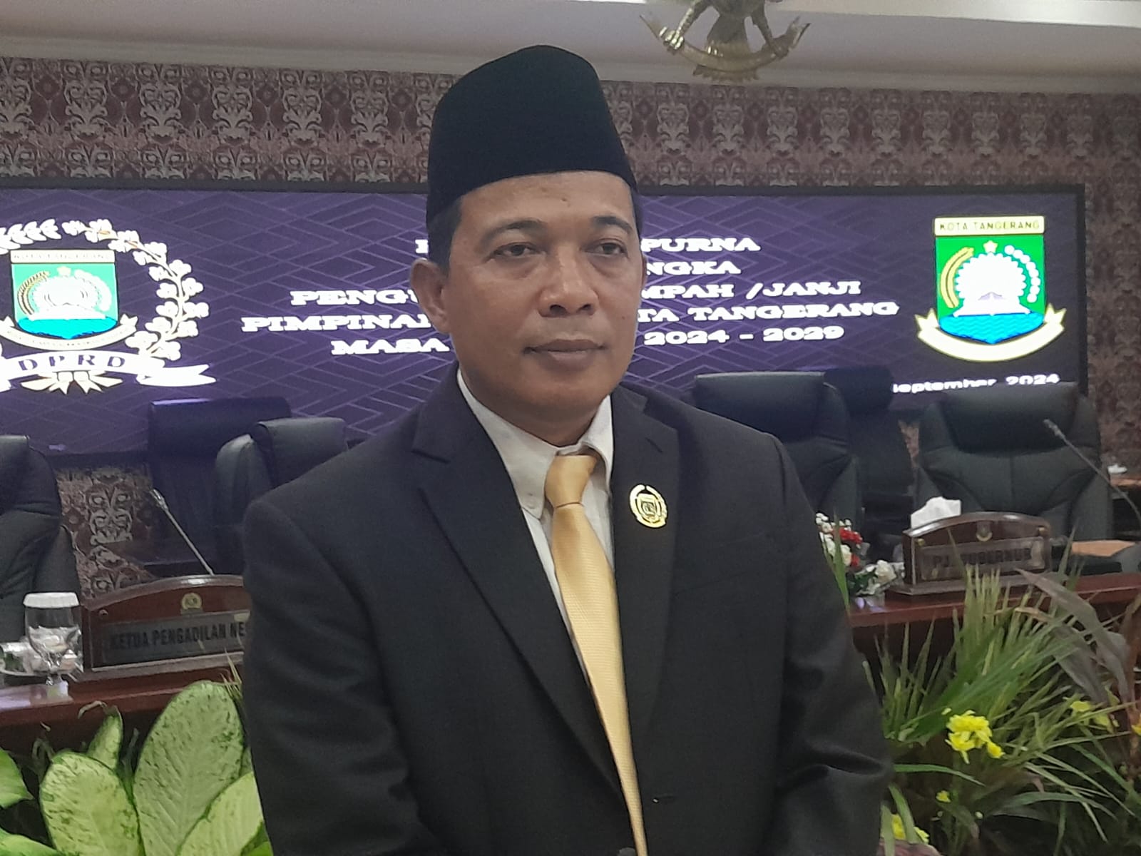 Usai Ditetapkan Sebagai Ketua DPRD Tangerang, Rusdi Alam Bakal Bentuk AKD