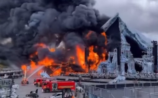 Kebakaran Hebat Landa Tomorrowland Music Festival di Belgia, Panggung Utama Ludes Terbakar