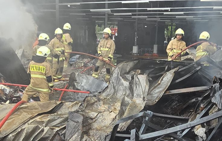 Lazada Jamin Kebakaran Gudang di Cengkareng Tak Ganggu Operasional Pengiriman Barang