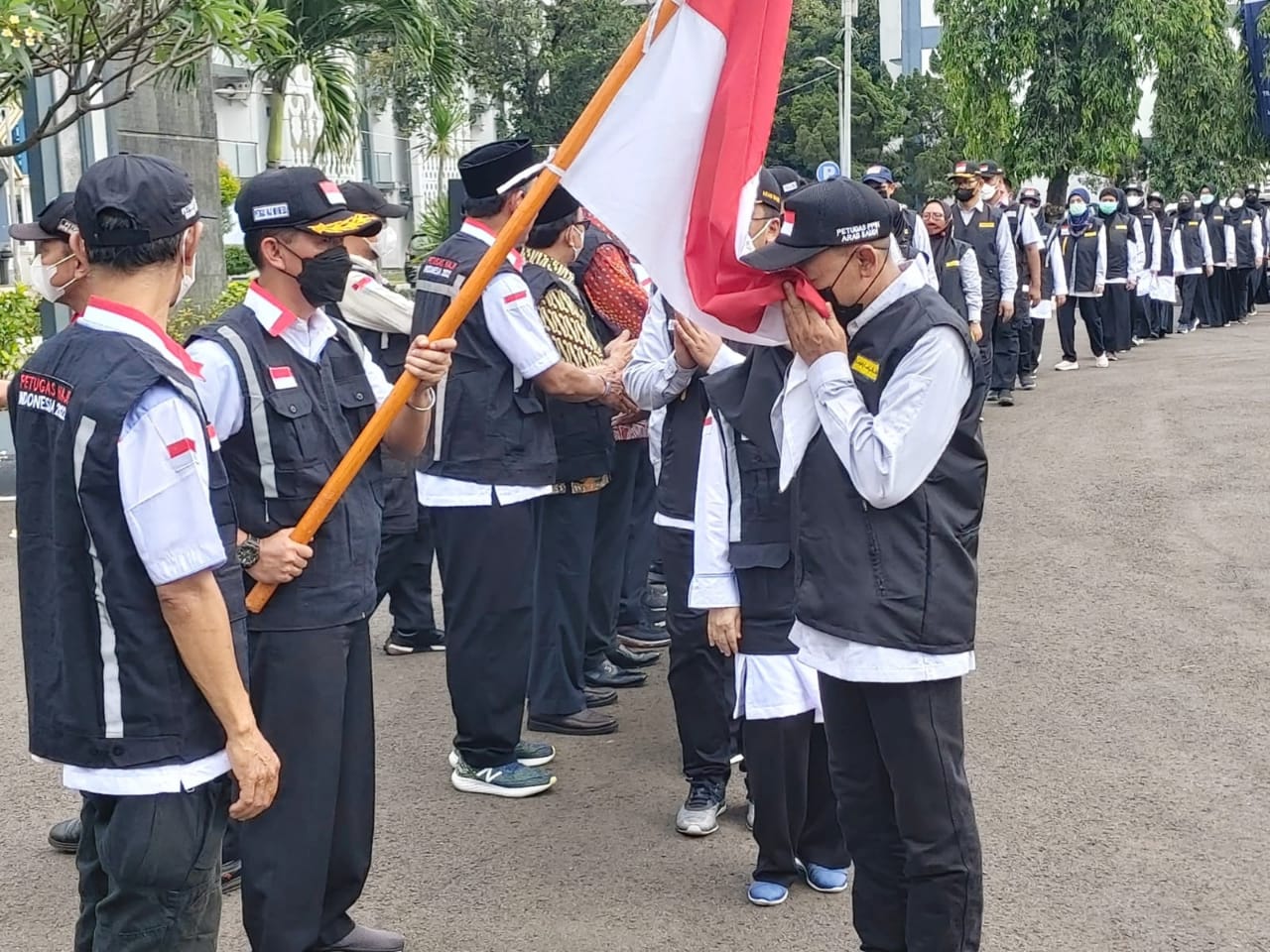 424 Petugas Haji Indonesia Diberangkatkan ke Arab Saudi dengan 2 Flight Hari Ini