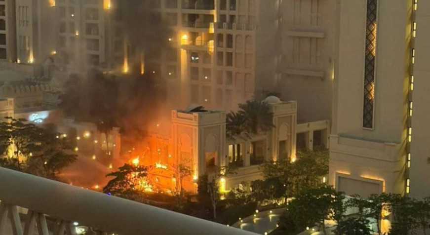 Terbaru! Ledakan Hantam Hotel Mewah di Dubai di Tengah Serangan Israel ke Iran