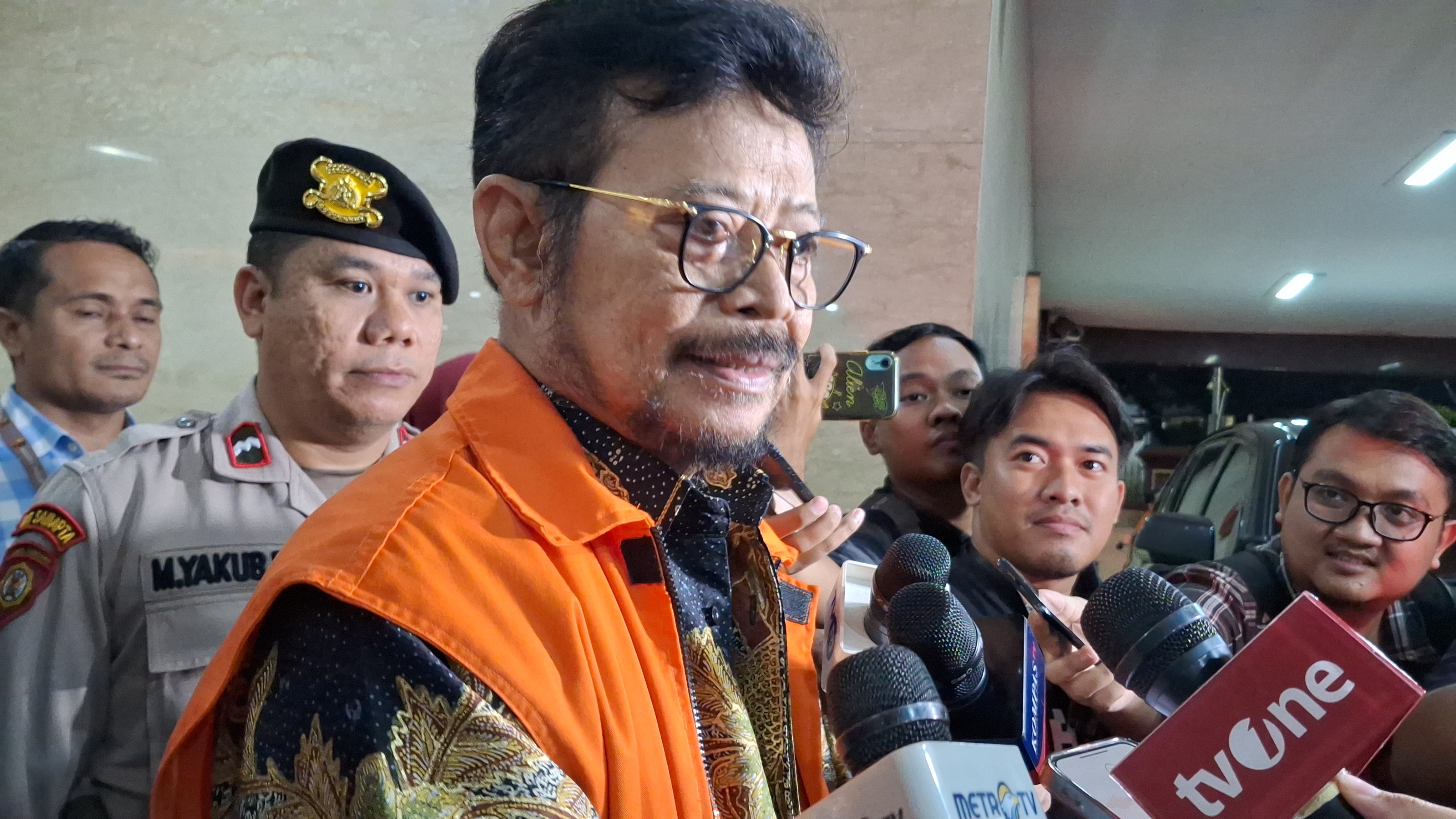 Syahrul Yasin Limpo Jalani Pemeriksaan 13 Jam Kasus Pemerasan Oleh Firli Bahuri