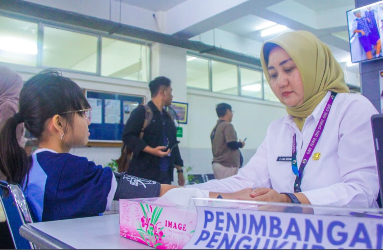 188 Siswa SMP Penabur Tangerang Antusias Ikut Cek Kesehatan Gratis, Ada 6 Pengecekan