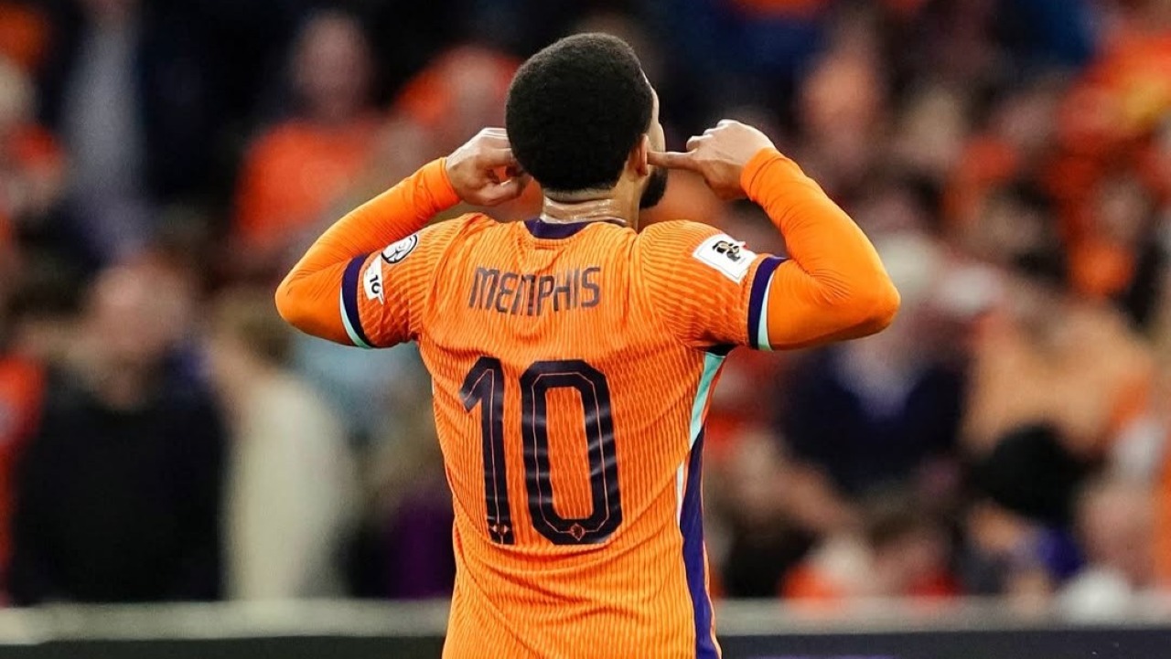 Rating Pemain Belanda usai Bantai Finlandia 4-0, Memphis Depay Gacor