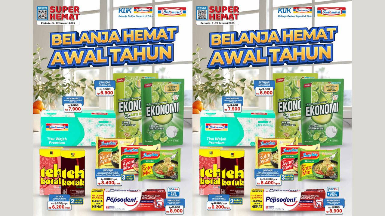 Katalog Promo JSM Indomaret 10-12 Januari 2025, Belanja Hemat Sabun Cuci Piring Cuma Rp6 Ribu