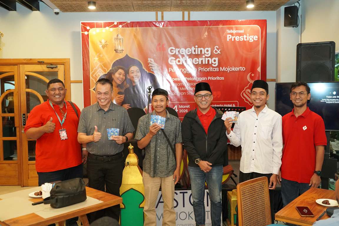 Telkomsel Gelar Greeting & Gathering Pelanggan Prioritas Prestige di Hotel Aston Mojokerto