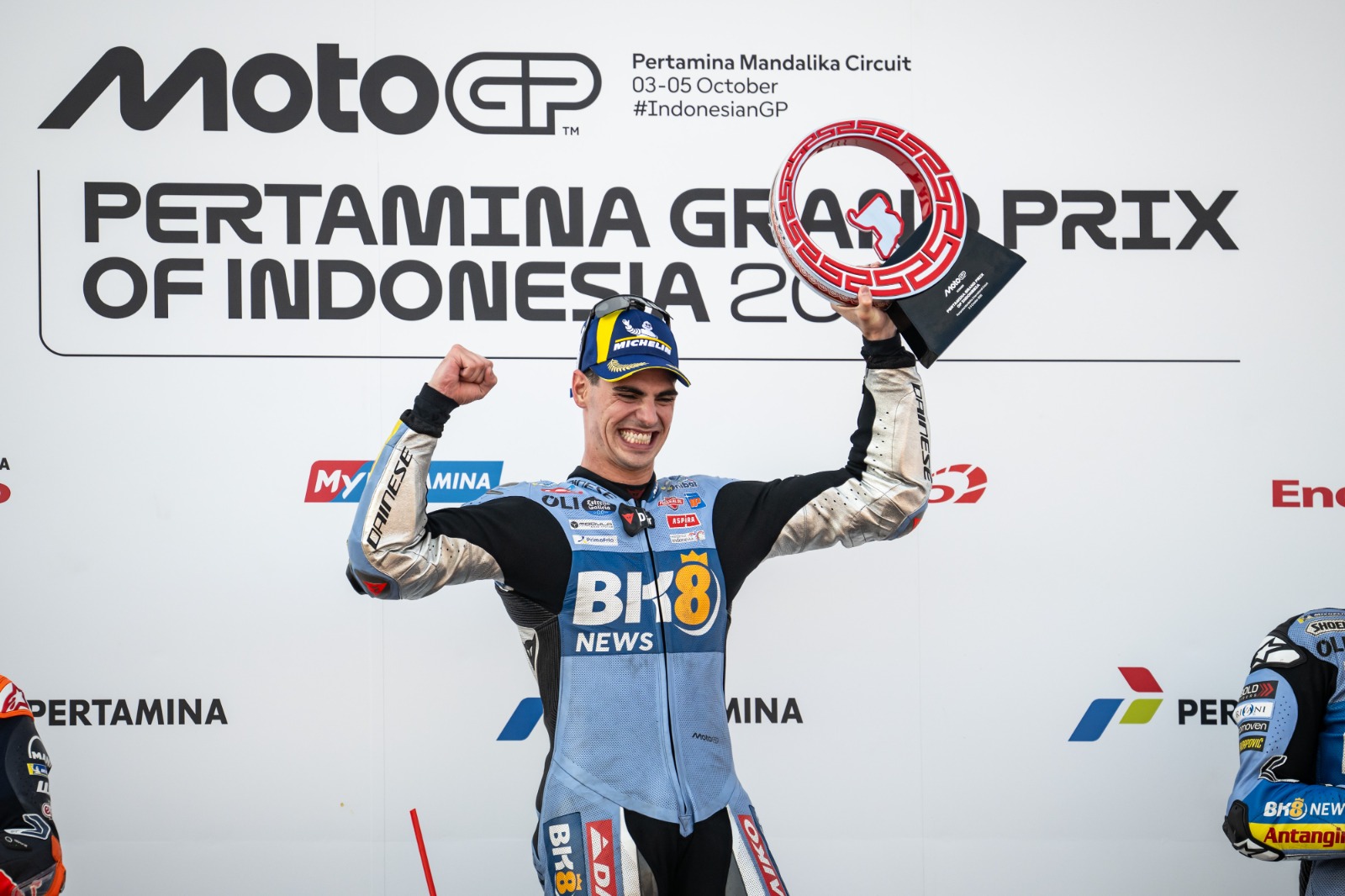 Menang di MotoGP Mandalika, Fermin Aldeguer Bikin Bangga Indonesia