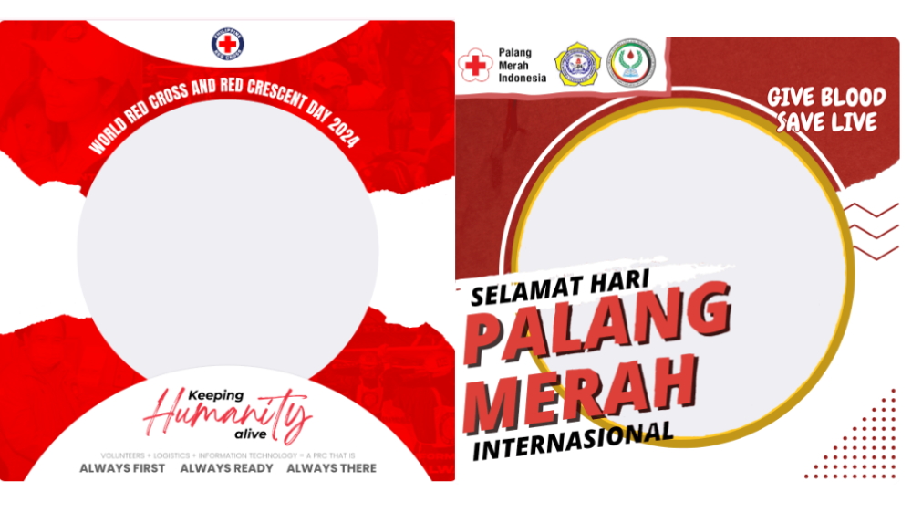 45 Twibbon Hari Palang Merah Internasional 2024 Lengkap Cara Pakainya, Bisa Share ke Medsos!
