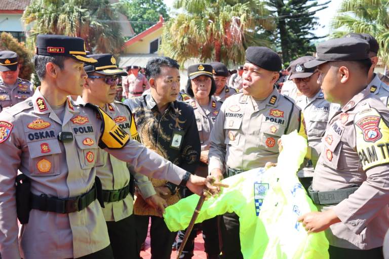 Polres Batu Sebar 320 Personel untuk Amankan TPS pada Pemilu 2024