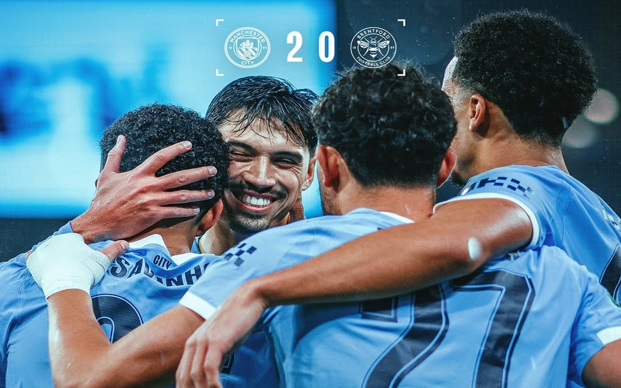 Hasil Carabao Cup: Manchester City Lolos ke Semifinal Carabao Cup Usai Tekuk Brentford 2-0