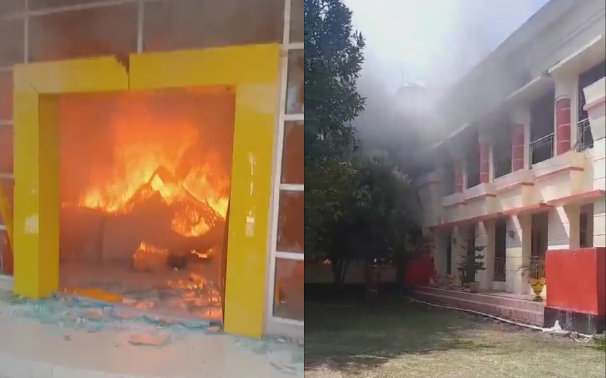 Viral Kantor Bupati-DPRD Gorontalo Dibakar Massa yang Mengamuk, Apa Penyebabnya?