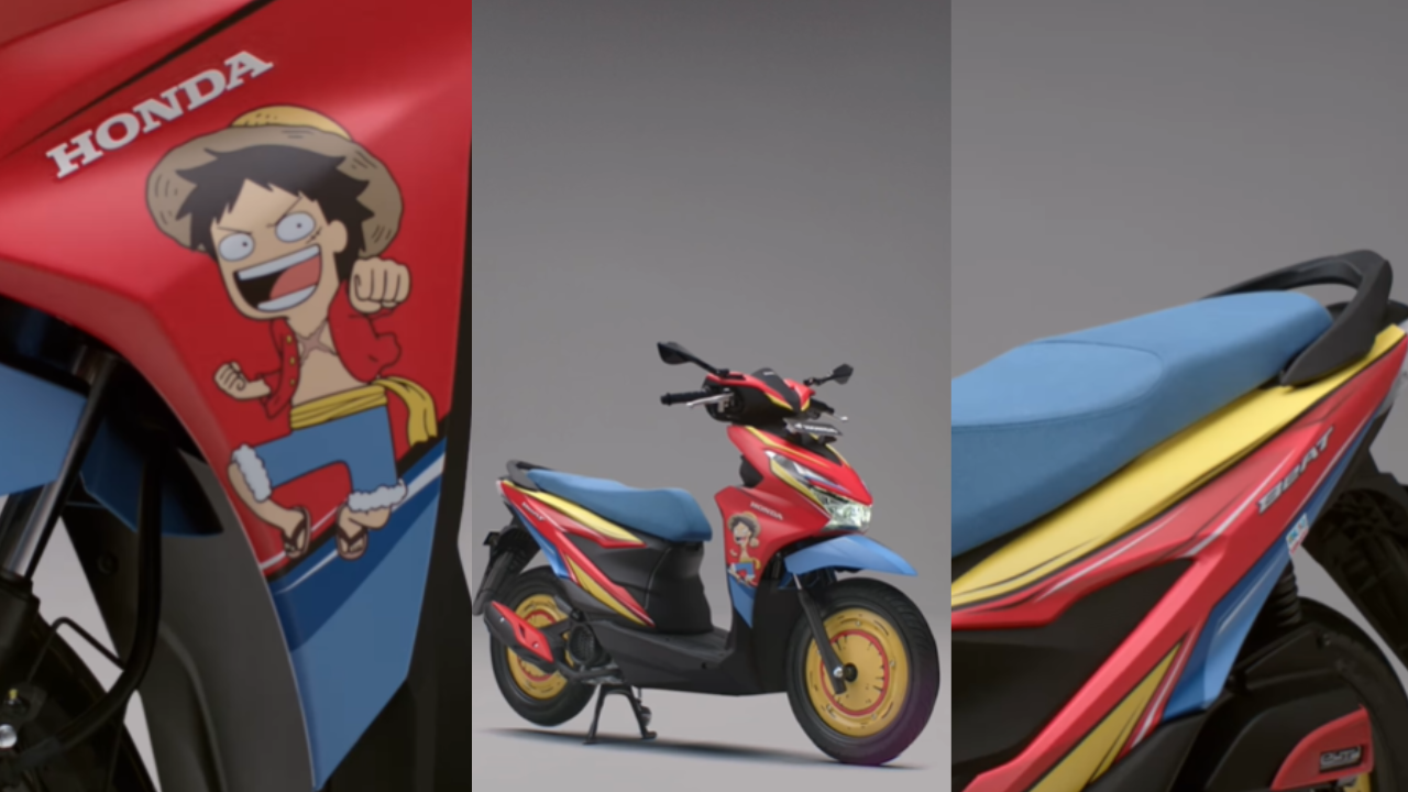 Motor Honda BeAT Edisi One Piece Bakal Rilis, Nakama Catat Tanggalnya!