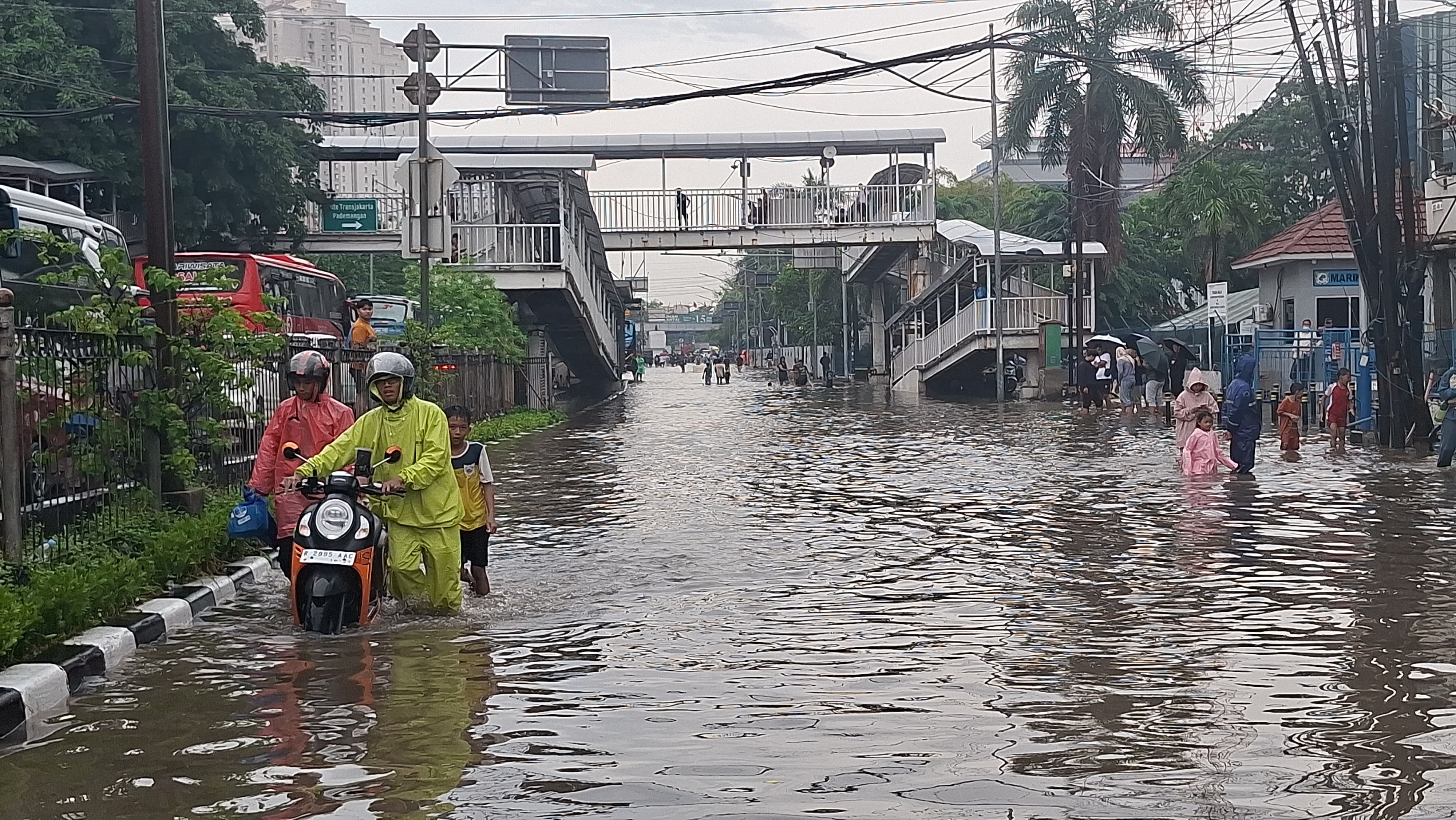 Banjir Jakarta Kian Meluas, 28 RT dan 46 Jalan Terendam Banjir hingga 95 Cm, Ini Daftar Lokasinya!