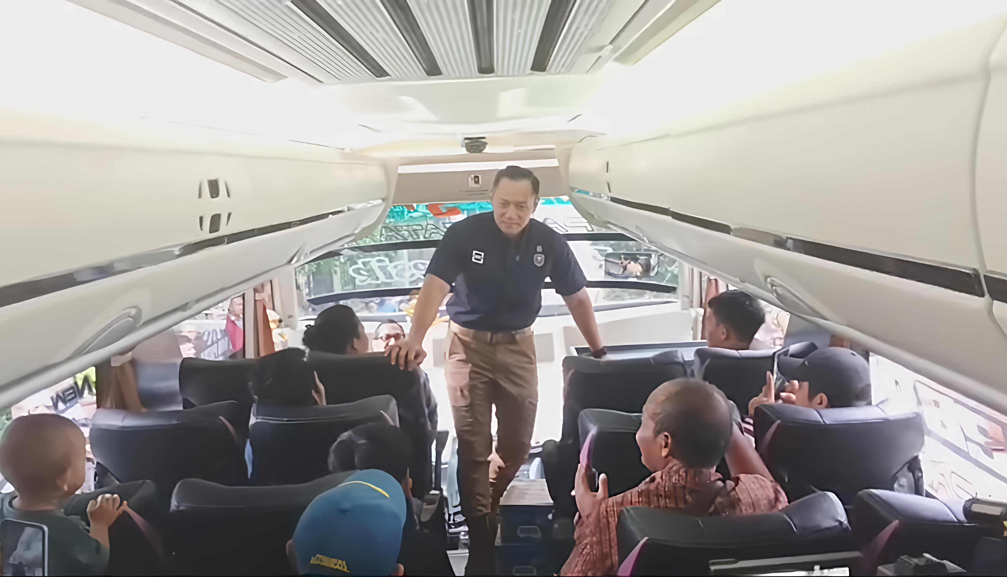 Kemenko Infrastruktur Siapkan 6 Bus untuk Mudik Gratis, AHY Harap Arus Mudik Lancar