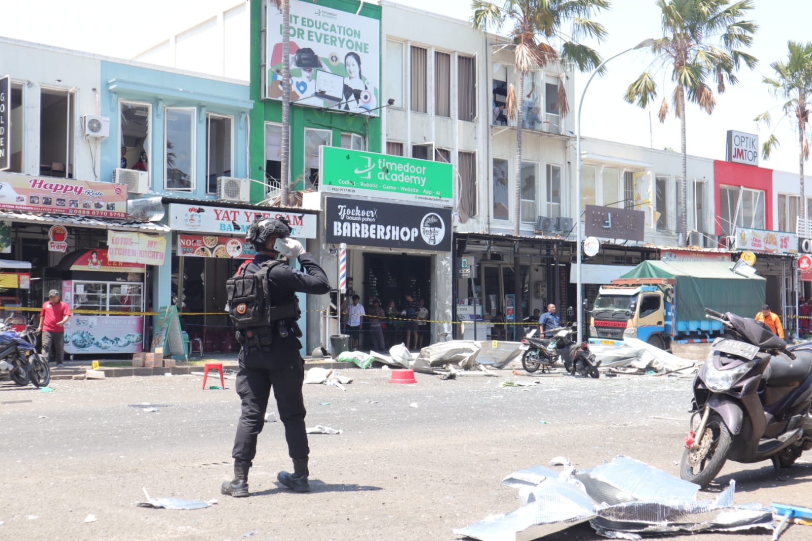 Penyebab Ledakan Ruko Nasi Tempong San Antonio di Pakuwon City Surabaya Masih Didalami