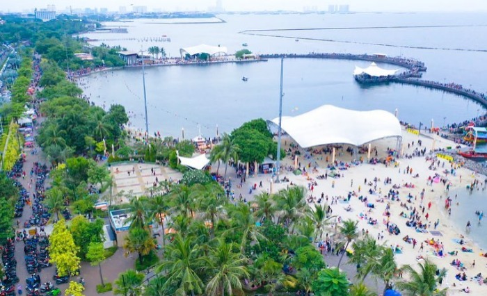 Taman Impian Jaya Ancol Diserbu Hampir 50 Ribu Pengunjung di Hari Ketiga Lebaran Idul Fitri 2024